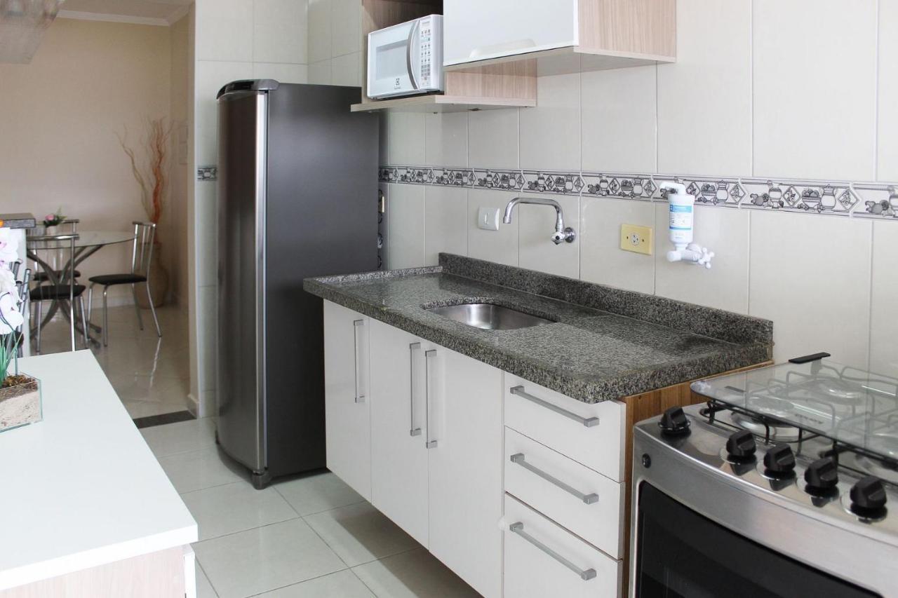 A011 - Apto Com Churrasqueira E 2 Vagas De Garagem Praia Grande  Ngoại thất bức ảnh