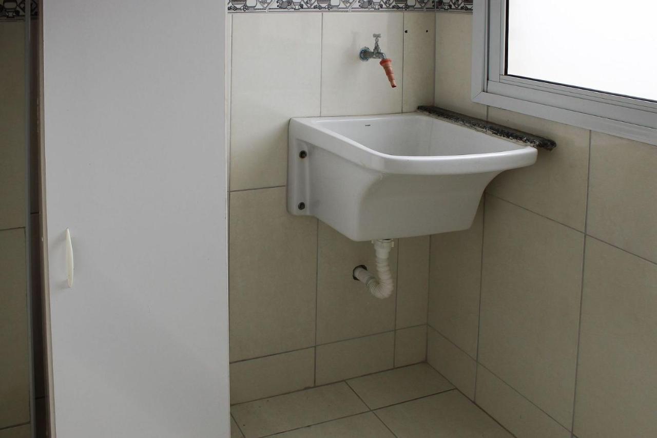 A011 - Apto Com Churrasqueira E 2 Vagas De Garagem Praia Grande  Ngoại thất bức ảnh